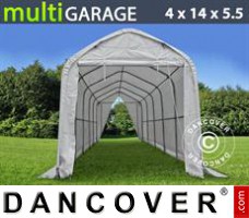 Tent multiGarage 4x14x4,5x5,5m, Wit