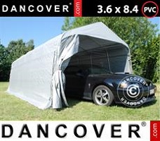 Tent PRO 3,6x4,8x2,7m, PE, Grijs