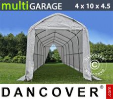 Tent multiGarage 4x10x3,5x4,5m, Wit