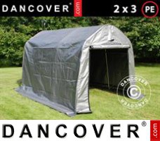 Tent PRO 2x3x2m PE, Grijs