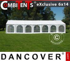 Partytent Exclusive CombiTents® 6x14m 5-in-1, Wit