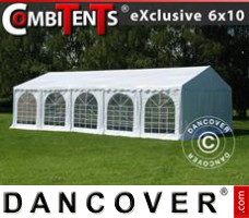 Partytent Exclusive CombiTents® 6x10m, 3-in-1, Wit
