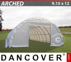 Tent 9,15x12x4,5m PVC, Wit