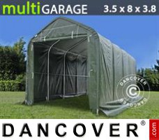 Tent multiGarage 3,5x8x3x3,8m, Groen