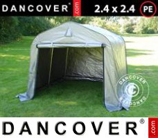 Tent PRO 2,4x2,4x2m PE, Grijs
