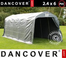 Tent PRO 2,4x6x2,34m PVC, Grijs