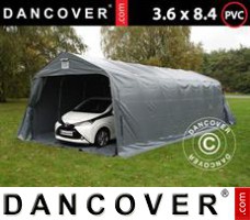 Tent PRO 3,6x8,4x2,68m PVC, met grondzeil, Grijs