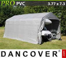 Tent PRO 3,77x7,3x3,24m PVC, Grijs