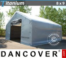 Tent Titanium 8x9x3x5m, Wit / Grijs