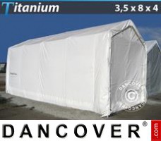 Tent Titanium 3,5x8x3x4m, Wit