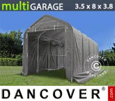 Tent multiGarage 3,5x8x3x3,8m, Grijs