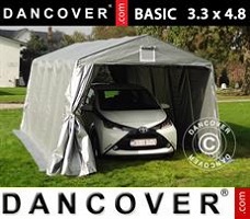 Tent Titanium 4x14x3,5x4,5m, Wit