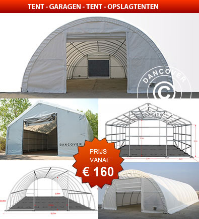 Tent - Garagen - Tent - Opslagtenten